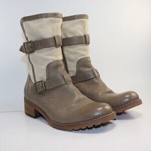 Timberland Apley Casual Boots Taupe Leather size 8.5